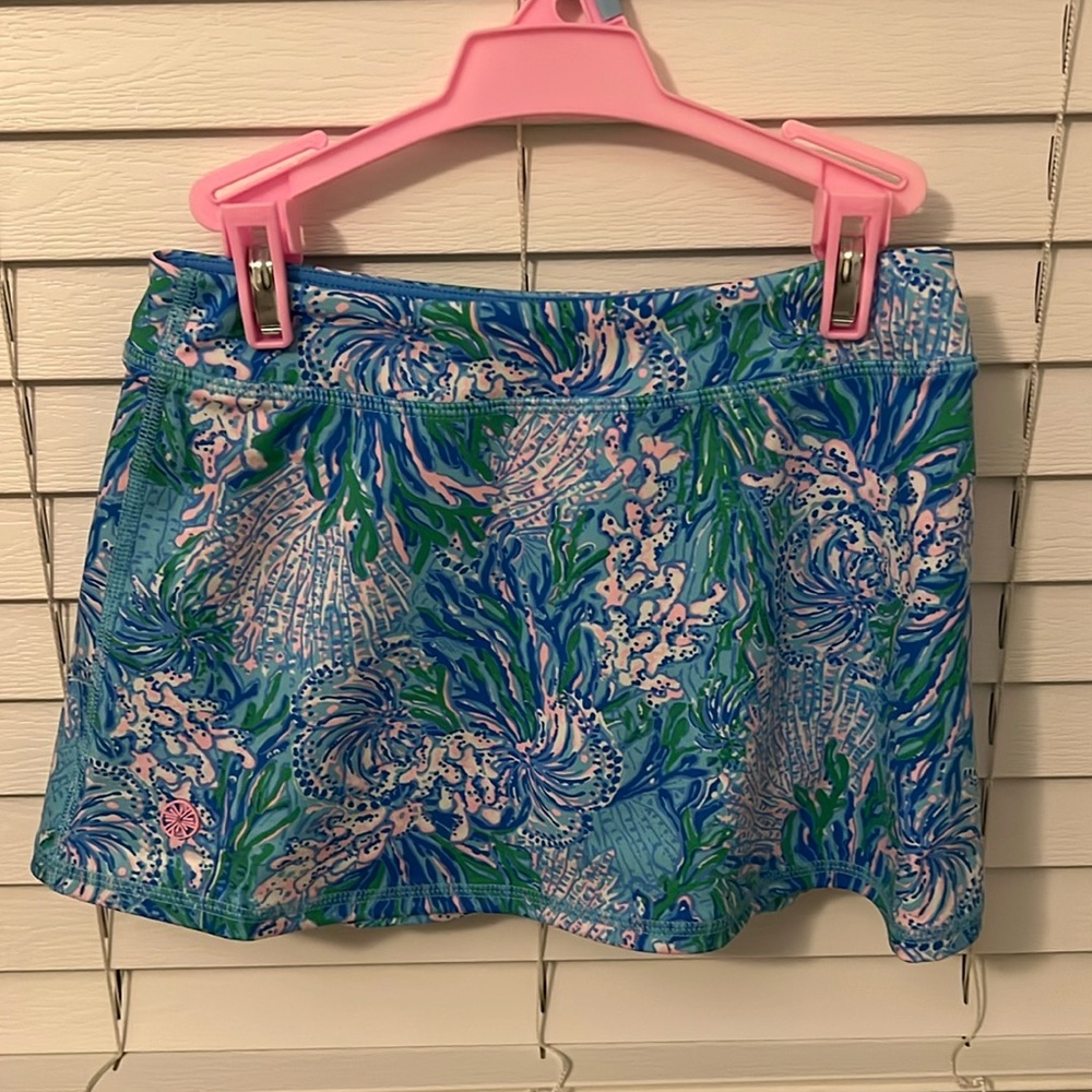 EUC- Girls lilly Pulitzer skort, size M (6-7)